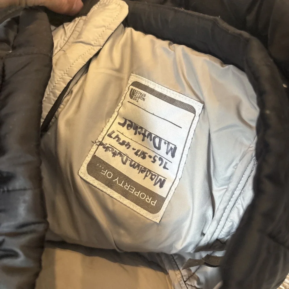 The North Face Jacket Girls Large 14/16 Black Goose Down 550 Fill Puffer Coat